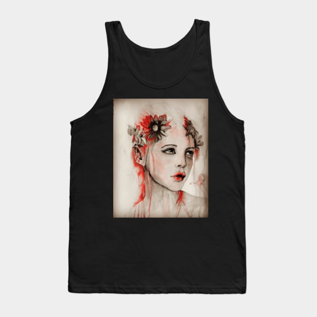 Elf Tank Top by teenamarie23art